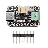 Cvoepobey 6106 Bq25185 USB-/DC-/Solarladegerät mit 5-V-Boost-Board