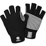 FitsT4 Sports Surfhandschuhe 3/4 Finger gepolsterte Anti-Rutsch-Handschuhe...