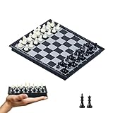 KOKOSUN Schachspiel Reise Set, Magnetisch Reisespiel Faltbares Brettspiele...
