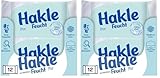 Hakle Feucht Pur im 12er-Pack, 504 Tücher (12 x 42 Blatt), pflegendes...