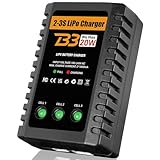 HTRC Lipo Ladegerät für 2-3S Lipo Akkus(7.4V-11.1V), 20W RC Ladegerät,...