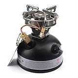 Eighosee Camping Benzinkocher Tragbarer Outdoor Kocher Mini Flüssiger...