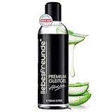 liebesfreunde® Aloe Vera Gleitgel auf Wasserbasis - Feuchtigkeitsspendend,...