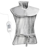 Heizkissen für Rücken Schulter Nacken, 60x100cm, Wärmekissen mit...