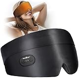 MUSICOZY Wärmebrille elektrisch Wärmende Beheizte Augenmaske mit Akku...