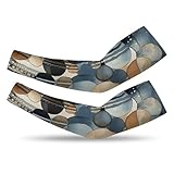 VTCTOASY Armstulpen für Männer und Frauen, UV-Sonnenschutz, bunte Kreise,...