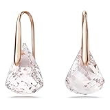 Swarovski Lunar Drop-Ohrhänger, Rosa, Roségold-Legierungsschicht