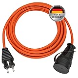 Brennenstuhl BREMAXX® Verlängerungskabel (5m Kabel in orange, für den...