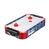 Relaxdays 10024098 Airhockey Tischspiel, Profi Lufthockey mit...