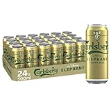 Carlsberg Elephant 7,5 % Vol. Dosenbier 0,5 l | 24 Starkbier Dosen in...