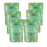 Mighty Kashoo® Cashewkerne Geröstet + Gesalzen - 6 x 150g Packung –...