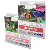 Dupla Zierfischfutter Gel-o-Drops Artemia + Artemia Micro - Fischfutter...