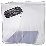 BLACK CREVICE Moskitonetz I für Doppelbett I Mückennetz aus feinmaschigem...