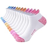 Niofind Sneaker Socken Damen Füßlinge Baumwolle Sportsocken...
