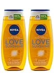 NIVEA Pflegedusche, Original Duft SUN, Flasche, Welcome Sunshine, 2er...
