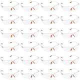 Kurtzy 24-er Pack Schutzbrillen Transparent mit Gummieinsatz an Nase und...