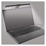 EMOS LED Laptoplampe 30 cm, 5,6 W Monitor-Lampe mit Clip-Halterung, 150 lm...