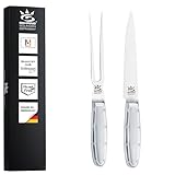 GEHRING Solingen Tranchierset Serie Hugo I Messerset mit Fleischgabel und...