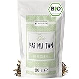 Weißer Tee Bio - Pai Mu Tan I 100 Gramm Weisser tee lose Bio I Organic...