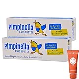 Pimpinella Anisbutter Creme 2x 8 ml I Sanfte Pflege für empfindliche...