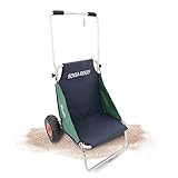 ECKLA Beach Rolly klappbar | Strand-Trolley und Sitz | Strandwagen mit...