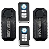 KRASER KR726P2 Fahrrad-Set, Fernbedienung, Bewegungssensor, 7 Stufen, 3...