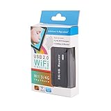 Smarter WLAN-Router, Tragbarer 3G/4G-WLAN-Wlan-Hotspot, Kompatibel mit...