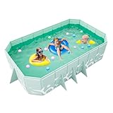 Boden-Schwimmbad – starre, nicht aufblasbare, faltbare, verschleißfeste,...