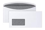 POSTHORN Briefumschlag C6/5 (114x229x1mm) nassklebend mit Fenster weiß 80g...