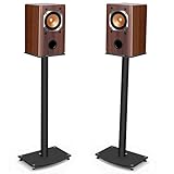 Universal Lautsprecherständer aus Metall, Boxenständer mit 45°...