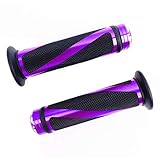 SFONIA 2pcs Motorrad Hand Griffe Lenkergriffe 22MM 7/8' Anti-Rutsch-Gummi...