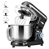 VIVOHOME Küchenmaschine, 1500 W 10 Geschwindigkeiten, 6 Quart,...