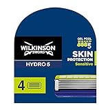 Wilkinson Sword Hydro 5 Skin Protection Sensitive Rasierklingen, 4...