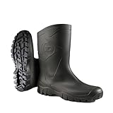 Dunlop Sports Herren Dunlop Dee Arbeitsgummistiefel, Schwarz, 43 EU