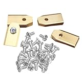 WFGJSK Ersatzklingen-Set for Rasenmäher aus Edelstahl – 150 Stück mit...