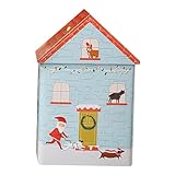 EXHUMKY Aufbewahrungsbox für Süßigkeiten Weihnachtsdosen Teekanister...