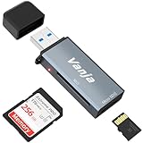 Vanja SD Kartenleser, USB 3.0 SD Karten Adapter High-Speed SD Card Reader...