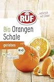 RUF Bio Orangen Schale, gefriergetrocknete Orangenschale mit Orangenöl,...