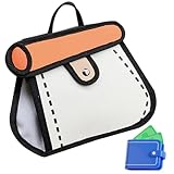 2D-Cartoon-Tasche, Anime-Umhängetasche, zweidimensionale, leichtes...