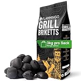 9 kg Grillbriketts (3 x 3 kg Säcke) Grillkohle Holzkohle Holzkohlebriketts...