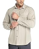 Outdoor Ventures Hemd Herren Freizeithemd Langarm Outdoor Shirt...