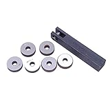 Peukerty 7 x Einzelrad-Rändelwerkzeug-Set, gerade, linear, 0 Stück, 5 mm,...