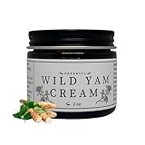 Wild Yam Cream Organic, Anti Aging Wild Yam Creme, Yamswurzel Creme für...