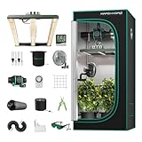 MARS HYDRO FC1500 Growzelt Komplettset Samsung 301H EVO Led Grow Lampe...