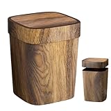Verkostung aus Holz – Rechteckiger WC-Abfallbehälter, 12 Stück,...