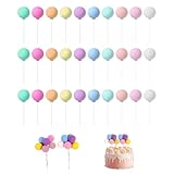 30 Stück Tortendeko Kugeln Cake Topper, Tortendeko Balls, Kuchen Deko...
