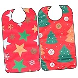 TOYZFRIENDY 2 Stück Weihnachtlicher Erwachsenen Latz aus...