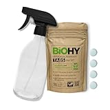 BiOHY Universalreiniger Putzmittel Tabs (24er-Set) + Glas Sprühflasche |...