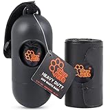 Tuff Pets Hundekotbeutelhalter - Kotbeutelhalter aus Bambus - 1 Rolle Tuff...