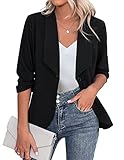 UNibelle Blazer Damen Elegant Sportlich Longblazer Business Sakko 3/4...